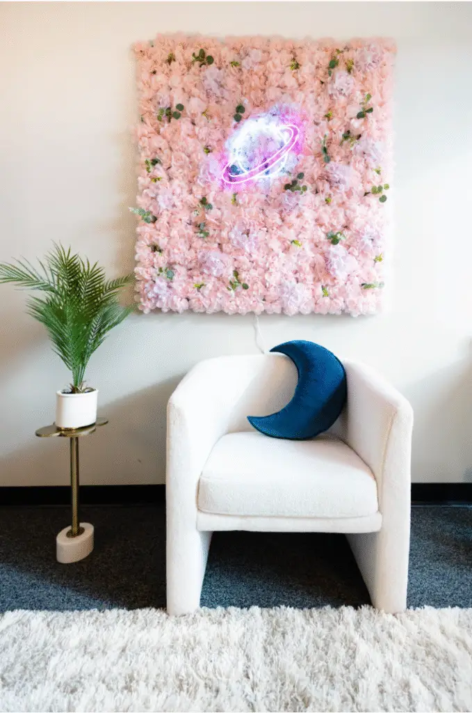 white couch with blue moon pillow moonchild counseling austin texas st. peterburg fl fairfield county connecticut planation florida