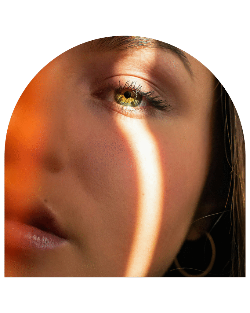 woman's eye young adult women therapy counseling anxiety trauma somatic emdr perfectionism burnout people pleasing texas florida connecticut